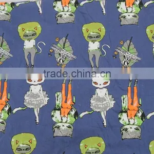 Factory Direct Wholesale Animals Printed Frabic 100% Cotton Material Fabric thumbnail-4