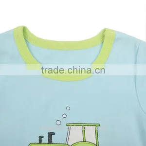 Summer Baby Boy Collar Short Sleeve Clothes Little Car Design Plain Baby Rompers thumbnail-4