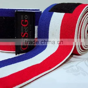 Elastic Knee Wraps for Gym Workout thumbnail-2