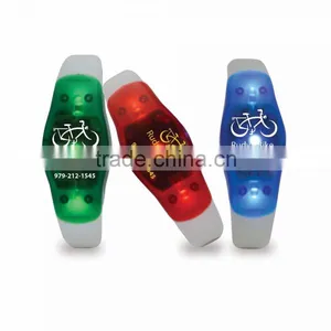 Be-Safe Bracelet - Offers Both Strobing and Constant Light, Perfect for Sporting Events, Night Clubs and Comes With Your Logo thumbnail-1
