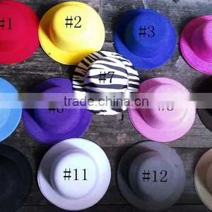 Wholesale Mini Top Hat Party Top Hat Plain Top Hat Felt Top Hat Baby Top Hat thumbnail-2
