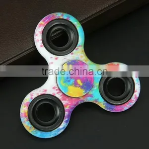 Painted LED Lights Light Fingertips Gyro Flashing Light Fingertips Three Leaf Camouflage Gyro Finger Luminous Decompression thumbnail-3