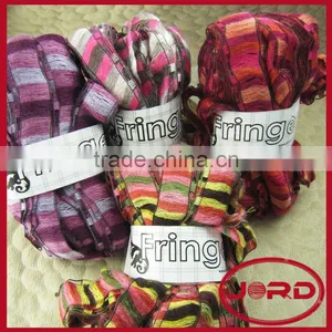 Novelty Wool Fancy Ribbon Yarn for Hand Knitting thumbnail-1