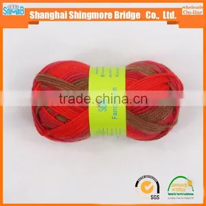 Best Wholesale Space Dyed Knitting Yarns, OEKO-Tex Standard Quality 100 Acrylic Yarn With Free Samples thumbnail-1