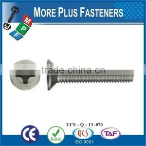 Made in Taiwan ISO 7046 Philips Flat Head Countersunk Grade 4 8 Carbon Steel Zinc Plated thumbnail-3