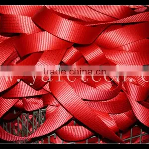 Red Flat Web Lifting Sling in the Power Belt thumbnail-3