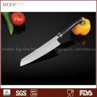 Sandal Wood Handle Professional Damascus French Knife thumbnail-1