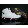 Real Air Jordans Men Jordan 7 Shoes For Sale Red & White & Black thumbnail-1