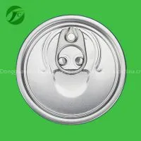 65.4mm Aluminum Easy Open End Can Lid Half Open thumbnail-1