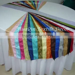 Crushed Taffeta Chair Sash for Banquet Wedding Chair Ties thumbnail-1