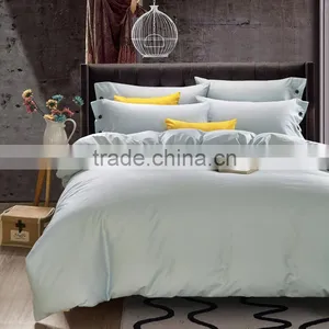 Pure Color Bed Sheets 100% Cotton Sheets Bed Bedding Set thumbnail-1
