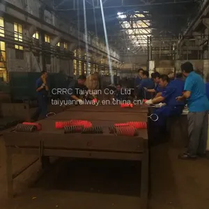 CRRC Bogie Coil Spring Manufacture thumbnail-4