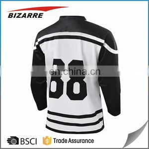 Design Custom Dry Fit Professional Team Ice Hockey Jersey For Unisex thumbnail-5