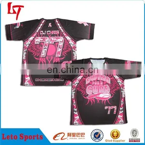 High Quality Team Set Digital Sublimation Camo Rugby Jerseys/ Breathable Polyester Rugby Shirt/rugby Apparel thumbnail-3