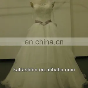 EB2548 Noble Lace Purple Beading Wedding Gown thumbnail-1