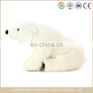 White Plush Polar Teddy Bear Toy thumbnail-3