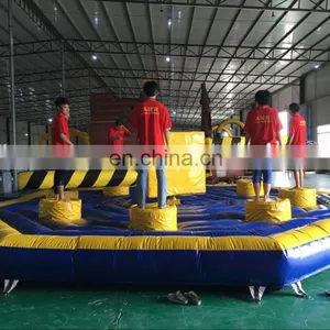2016 Customized Challenge Inflatable Meltdown Game With Rotative Machine/Inflatable Rotation Games for Adult/inflatable Game thumbnail-5