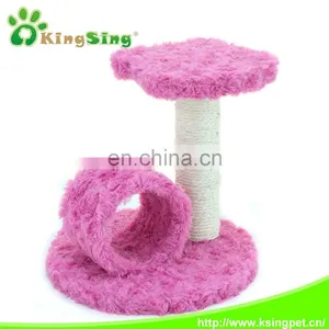 Lovable Bear Double Climb Frame, A Good Place for Cats Kitty to Hide and Play thumbnail-2
