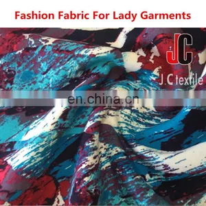 AP1975 JC 100% Rayon Shally Woven Fabric Wholesale the Price of Cotton Rayon Fabric per Meter thumbnail-2