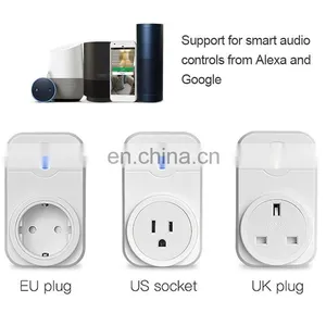Pop Socket Phone Automation Wireless Smart WiFi Socke Smartphone UK Plug Electrical Switch Sockets thumbnail-6
