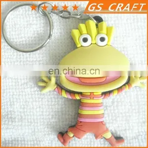 Best Selling Rubber Key Chain/rubber Souvenir Fruit Bottle Shaped Pvc Keychain thumbnail-2