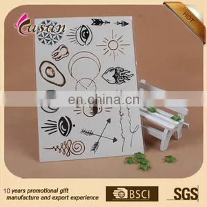 High Quality Flash Gold Temporary Metallic Tattoo thumbnail-6