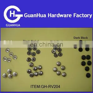 Black Color Jeans Rivet Many Colours for Choose 9mm thumbnail-1