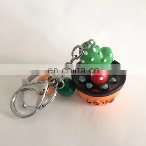 Cute Promotion Product Emulate Cactus Plants Acrylic Keychain thumbnail-4