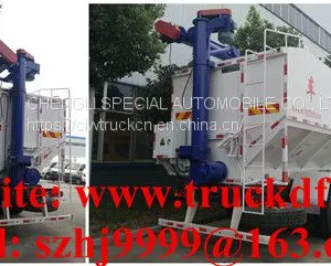 High Quality and Competitive Price FOTON AUMAN 8*4 LHD 40m3 20tons Bulk Feed Delivery Truck for Sale thumbnail-3