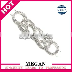 Ladies Crystal Rhinestone Bikini Connector Diamante Connector for Swimwear thumbnail-1