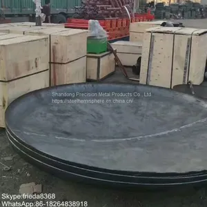 ASME Code Semi-Elliptical Dished Ends Cap Clad SS Material Torispherical Dished Heads thumbnail-1