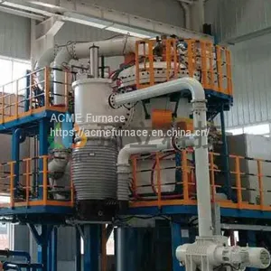Vertical Twin Chamber Vacuum Gas Cooling Oil Quenching Furnace thumbnail-1