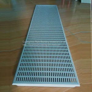 Aluminium Powder Coated Perforated Metal Ceiling Panel 600 X 600 X 0.6mm thumbnail-1