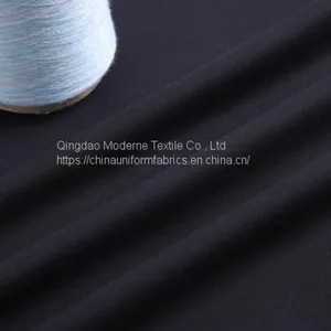 High Quality Plain Weave Polyester Viscose TR Suiting Fabric thumbnail-1
