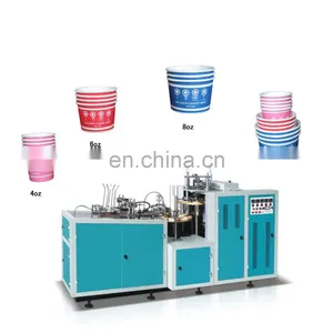 Double Side Film Ultrasonic Disposable Paper Cup Forming Machine thumbnail-2