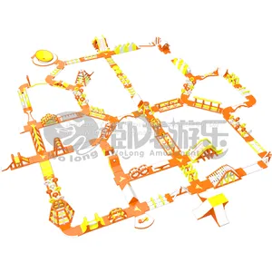 Wholesale Adult Inflatable Water Obstacle Course for Sale thumbnail-1