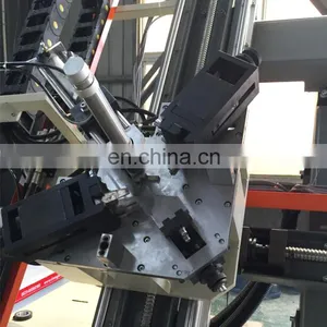 Factory Supply Four Head Corner Combining Machine Aluminium Doors Window Manufacturing Machine thumbnail-5