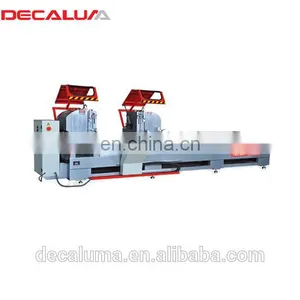 90 and 45 Degree CNC Double Blade Angle Cutting Machine Aluminum Fabrication Machine thumbnail-1