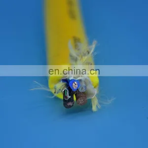 PUR Sewer Pipe Inspection Crawler Abrasion Resist Cable With Optic Fibres thumbnail-4