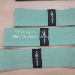 Elastic Fabric Cloth Hip Bands for Leg Hip Strength Training thumbnail-2