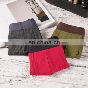 Wholesale Custom Comfortable Men's Men s Cotton Modal Underwear Boxer Briefs thumbnail-1