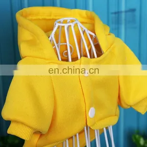 Hot Selling Pet Hoodie Cartoon Printing Dog Clothes 4 Legs Cotton Puppy Hoodies Coat Sweater thumbnail-3