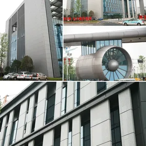 Building Exterior Aluminum Plain Facade thumbnail-4