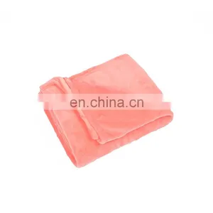 Stars Printed Red Coral Fleece Blankets Air-Conditioned Lively Office Nap Cover Fleece Blanket/Throw thumbnail-3