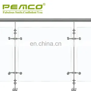 Supermarket Use Luxury Modern Design Metal Balcony Railing thumbnail-1
