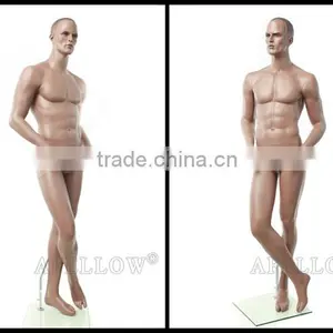 Wholesale Full Body Realist Muscle Male Mannequin Cheap Dummy Fiberglass Man Mannequin ZEKE2 thumbnail-5