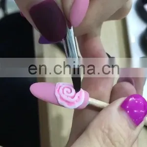 Queen Shining Nail Art Tools & Carving Flower Top Pen thumbnail-1