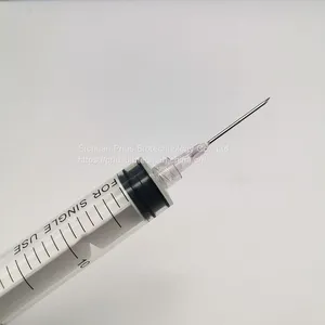 Disposable Medical Syringe 20ml With 1.2mm Needle Eo Sterile thumbnail-3