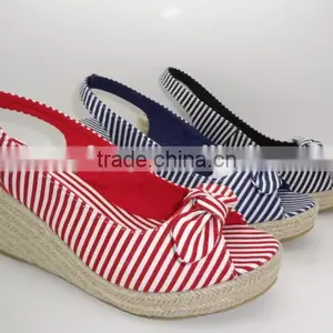 2016 Most Fashion Shoe Handmade Canvas Shoe Espadrille thumbnail-1