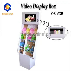 Video Player Paper Display Box for Super Market Promotion and Advertising thumbnail-1